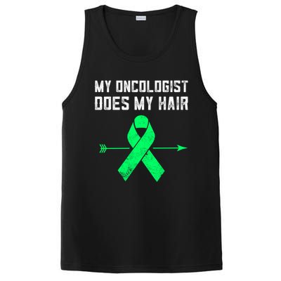 Non Hodgkins Lymphoma Support My Oncologist Does My Hair Funny Gift PosiCharge Competitor Tank