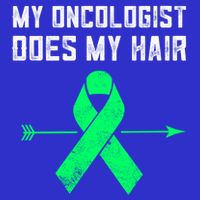 Non Hodgkins Lymphoma Support My Oncologist Does My Hair Funny Gift Baby Bodysuit