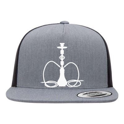 Nomad Hookah Lounge Design Flat Bill Trucker Hat