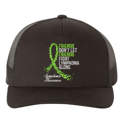 Non Hodgkins Lymphoma Awareness Cancer Fighter Support Yupoong Adult 5-Panel Trucker Hat