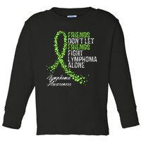 Non Hodgkins Lymphoma Awareness Cancer Fighter Support Toddler Long Sleeve Shirt