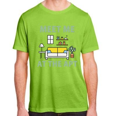 Natural Harmony Meet Me At The Apt In Green Adult ChromaSoft Performance T-Shirt