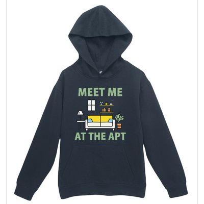 Natural Harmony Meet Me At The Apt In Green Urban Pullover Hoodie