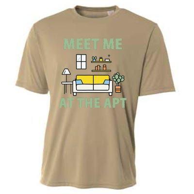 Natural Harmony Meet Me At The Apt In Green Cooling Performance Crew T-Shirt