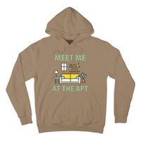 Natural Harmony Meet Me At The Apt In Green Hoodie