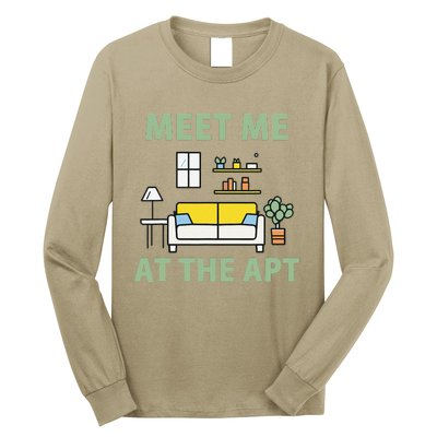 Natural Harmony Meet Me At The Apt In Green Long Sleeve Shirt