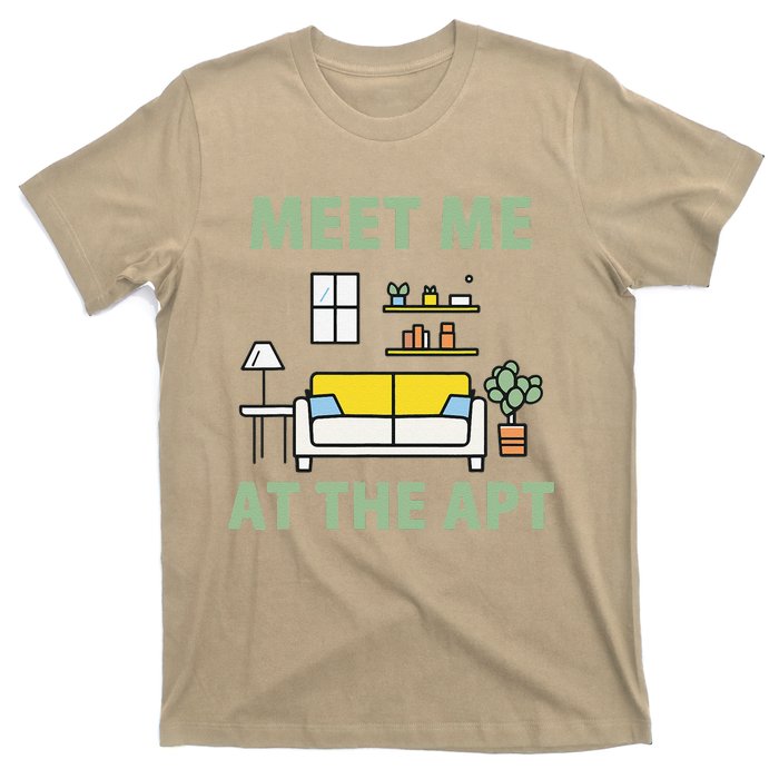 Natural Harmony Meet Me At The Apt In Green T-Shirt