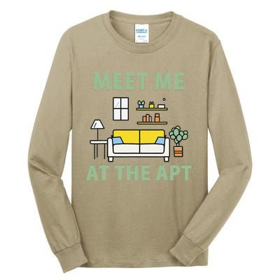 Natural Harmony Meet Me At The Apt In Green Tall Long Sleeve T-Shirt