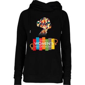 National History Month 2024 Womens Funnel Neck Pullover Hood