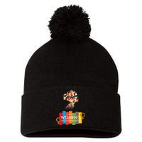 National History Month 2024 Pom Pom 12in Knit Beanie