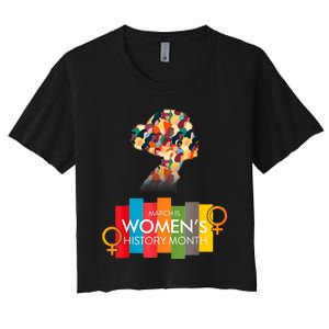 National History Month 2024 Women's Crop Top Tee