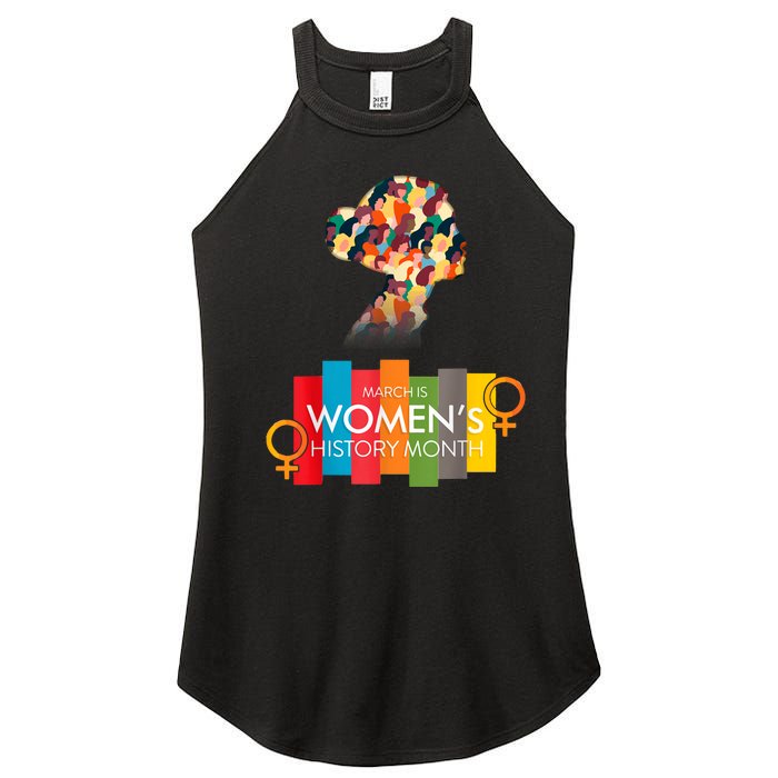 National History Month 2024 Women's Perfect Tri Rocker Tank