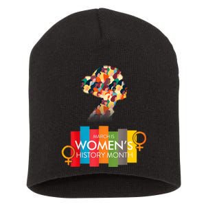 National History Month 2024 Short Acrylic Beanie