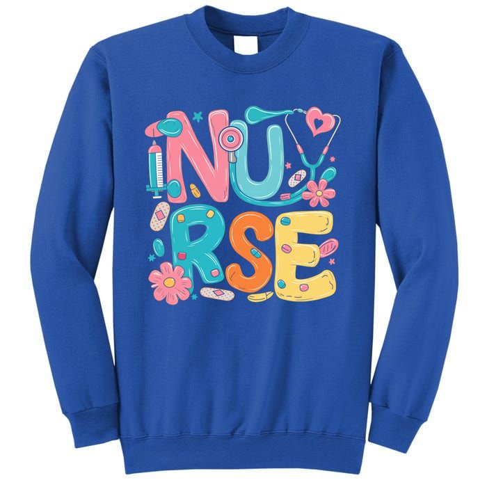 Nurse Healthcare Medical Profession Nurses Stethoscope Gift Sweatshirt