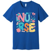 Nurse Healthcare Medical Profession Nurses Stethoscope Gift Premium T-Shirt