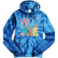 Nurse Healthcare Medical Profession Nurses Stethoscope Gift Tie Dye Hoodie