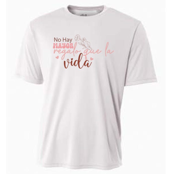 No Hay Mayor Regalo Que La Vida Cooling Performance Crew T-Shirt