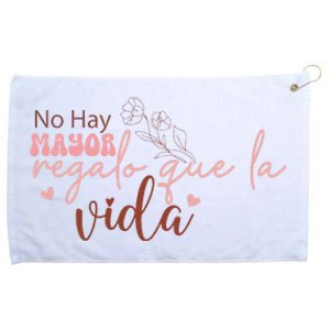 No Hay Mayor Regalo Que La Vida Grommeted Golf Towel