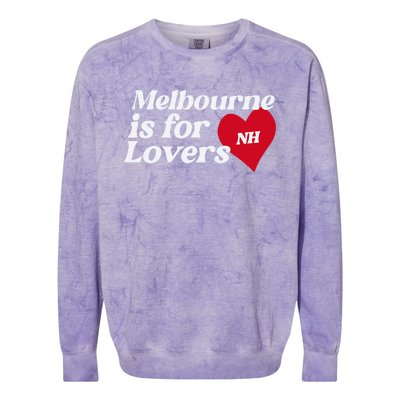 Niall Horan Melbourne Is For Lovers Colorblast Crewneck Sweatshirt