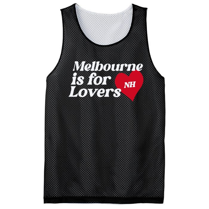 Niall Horan Melbourne Is For Lovers Mesh Reversible Basketball Jersey Tank