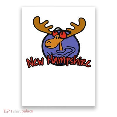 New Hampshire Moose Product Poster