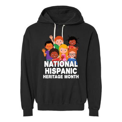 National Hispanic Month Celebration Garment-Dyed Fleece Hoodie