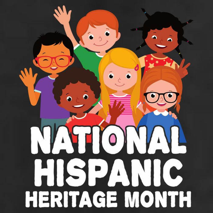 National Hispanic Month Celebration 7 Panel Mesh Trucker Snapback Hat