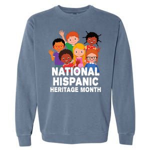 National Hispanic Month Celebration Garment-Dyed Sweatshirt