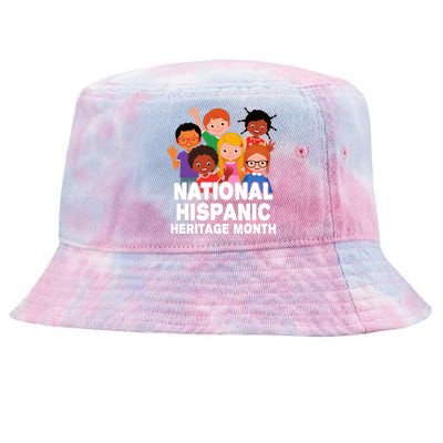 National Hispanic Month Celebration Tie-Dyed Bucket Hat