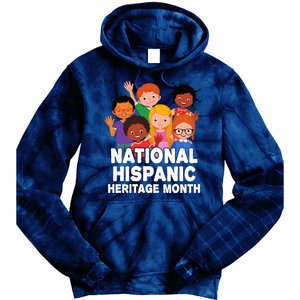 National Hispanic Month Celebration Tie Dye Hoodie