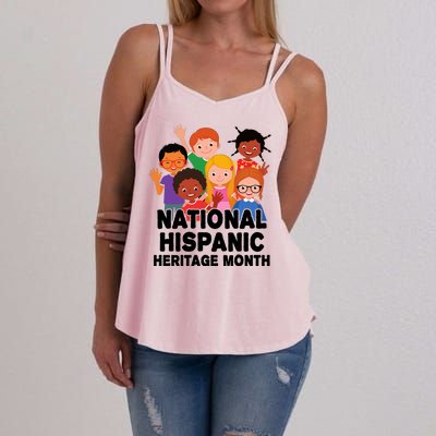 National Hispanic Month Celebration Women's Strappy Tank