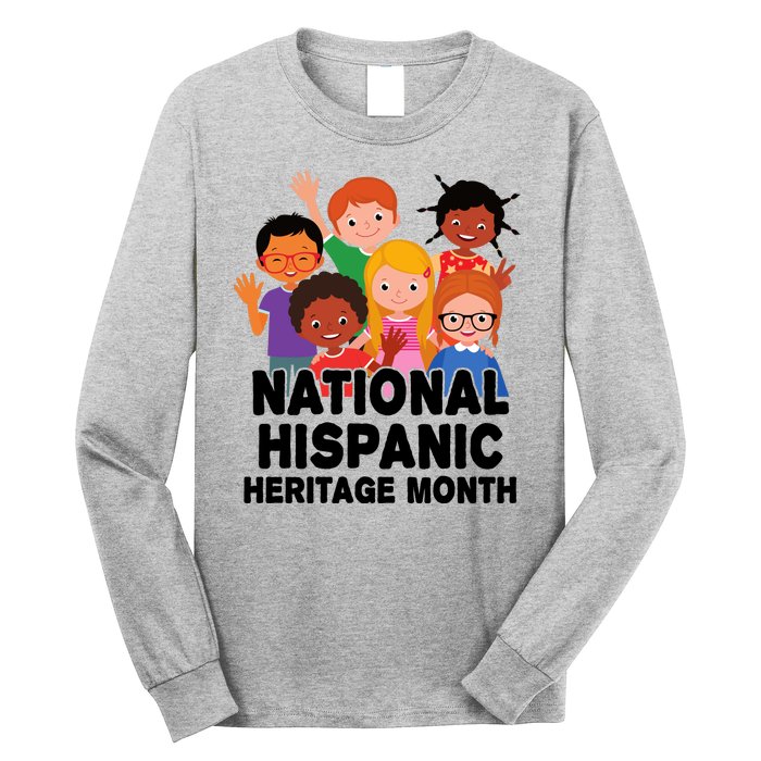 National Hispanic Month Celebration Long Sleeve Shirt