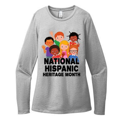 National Hispanic Month Celebration Womens CVC Long Sleeve Shirt