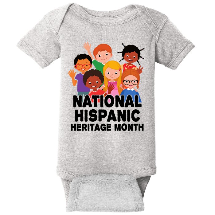 National Hispanic Month Celebration Baby Bodysuit