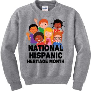 National Hispanic Month Celebration Kids Sweatshirt