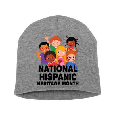 National Hispanic Month Celebration Short Acrylic Beanie