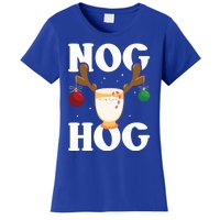 Nog Hog Meaningful Gift National Eggnog Day Meaningful Gift Egg Nog Christmas Ho Women's T-Shirt