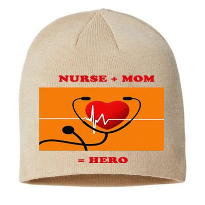 Nurse Hero Mom Nurses Week Happy Mothers Day Sustainable Beanie