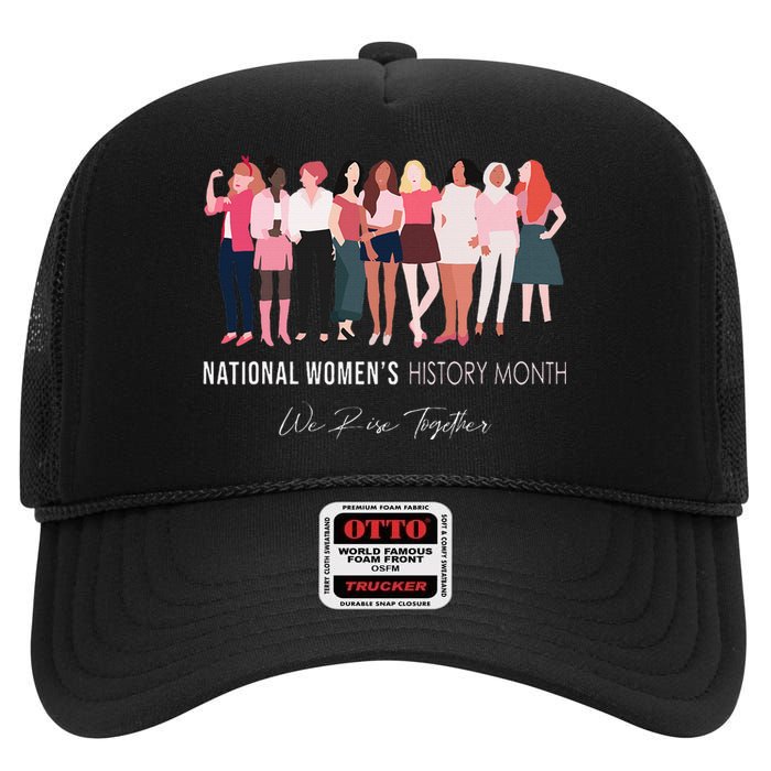 National History Month 2024 High Crown Mesh Back Trucker Hat