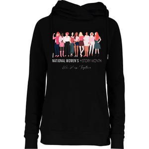 National History Month 2024 Womens Funnel Neck Pullover Hood