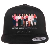 National History Month 2024 Flat Bill Trucker Hat