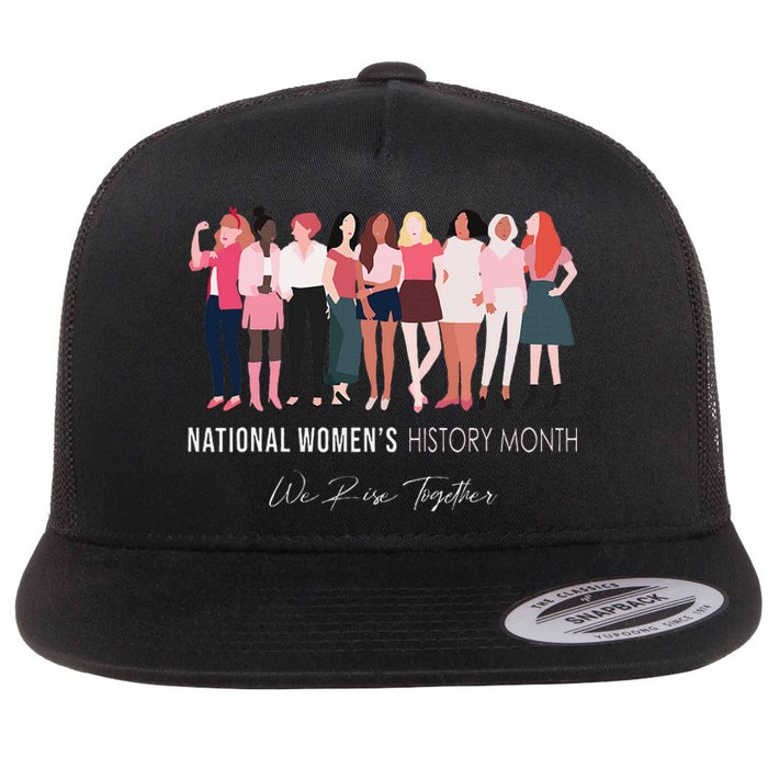 National History Month 2024 Flat Bill Trucker Hat