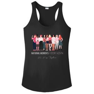 National History Month 2024 Ladies PosiCharge Competitor Racerback Tank