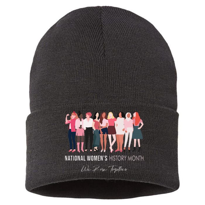 National History Month 2024 Sustainable Knit Beanie