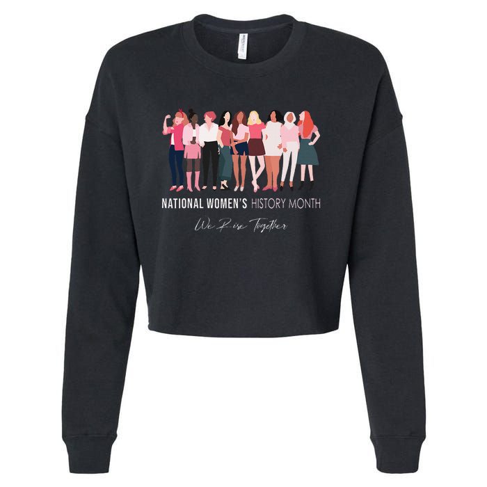 National History Month 2024 Cropped Pullover Crew