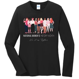 National History Month 2024 Ladies Long Sleeve Shirt