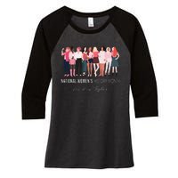 National History Month 2024 Women's Tri-Blend 3/4-Sleeve Raglan Shirt