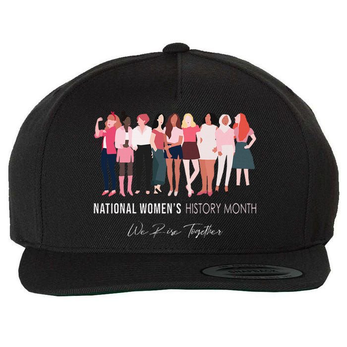 National History Month 2024 Wool Snapback Cap