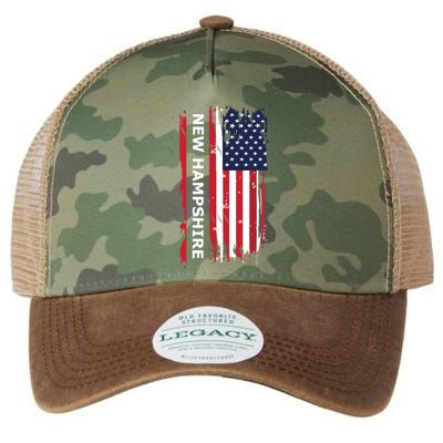 New Hampshire Legacy Tie Dye Trucker Hat