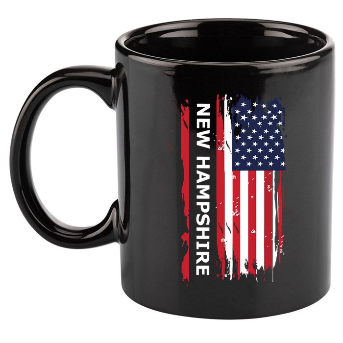 New Hampshire 11oz C Handle Ceramic Mug